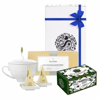 Pachet cadou cu ceai si cana pentru ceai Tasting Assortment presentation gift