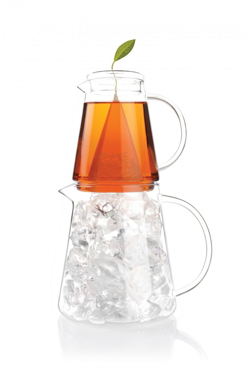 Set ceainice din sticla pentru ceai rece Tea Over Ice Gift set