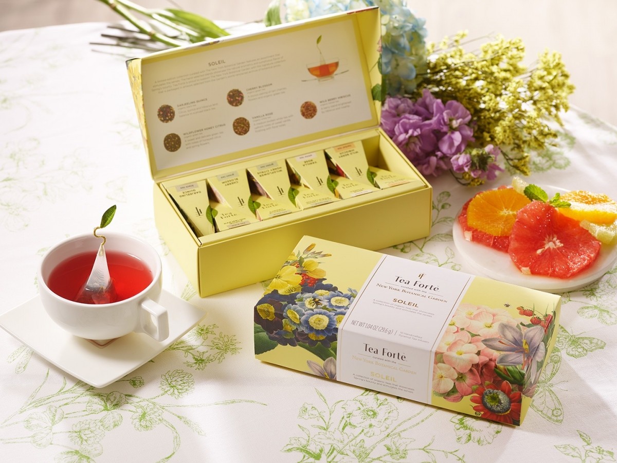 Set cadou ceai si accesorii ceai Ribbon Soleil gift