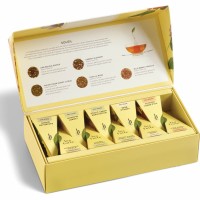 Cutie cu 10 de piramide de ceai  Petite Ribbon box Soleil