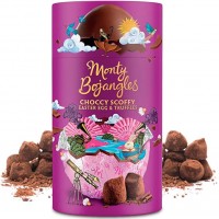Ou de Paste din ciocolata cu trufe  Monty Bojangles Choccy Scoffy Easter Egg & Truffles 175g