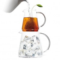 Pachet cadou ceainice sticla ceai rece Tea Over Ice Tea Forte