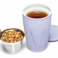 Cana ceai din ceramica cu pereti dubli Kati Dolce Vita