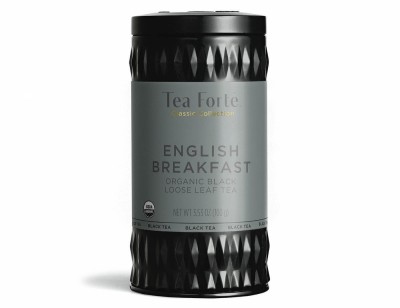 Cutie metalica cu ceai negru organic, English breakfast, ECO