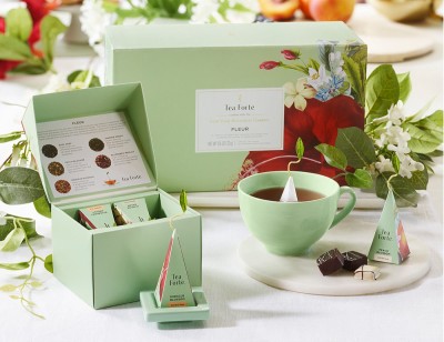 Set cadou ceai si accesorii ceai Fleur gift set