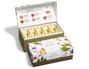 Cutie cu 20 de piramide de ceai Herbal Retreat ECO - Tea Forte