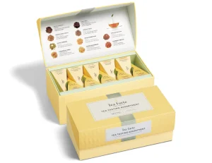Cutie cu 20 de piramide de ceai Tea Tasting Assortment - Tea Forte